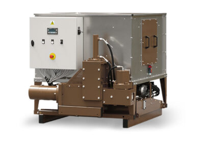 One button operation fully automatic A-TYPE briquette machine