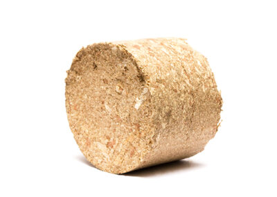 Wood Shavings / Sawdust Mixture Briquette